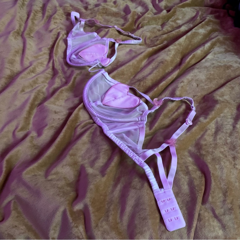 For Love & Lemons Valentines Day ‘Heart’ Underwire Bra